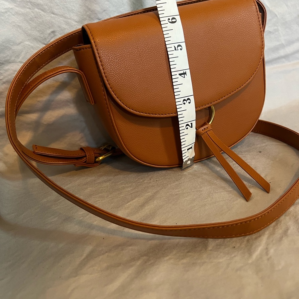 JJ Winters Tan Crossbody Bag